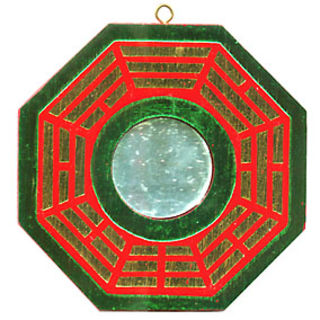 Bagua & Mirror for deflecting negative Chi