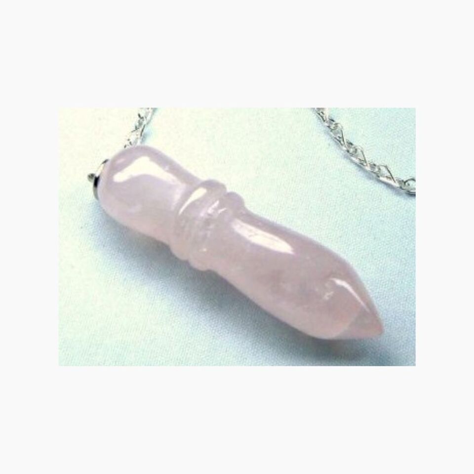 Rose Quartz Egyptian style Pendulum
