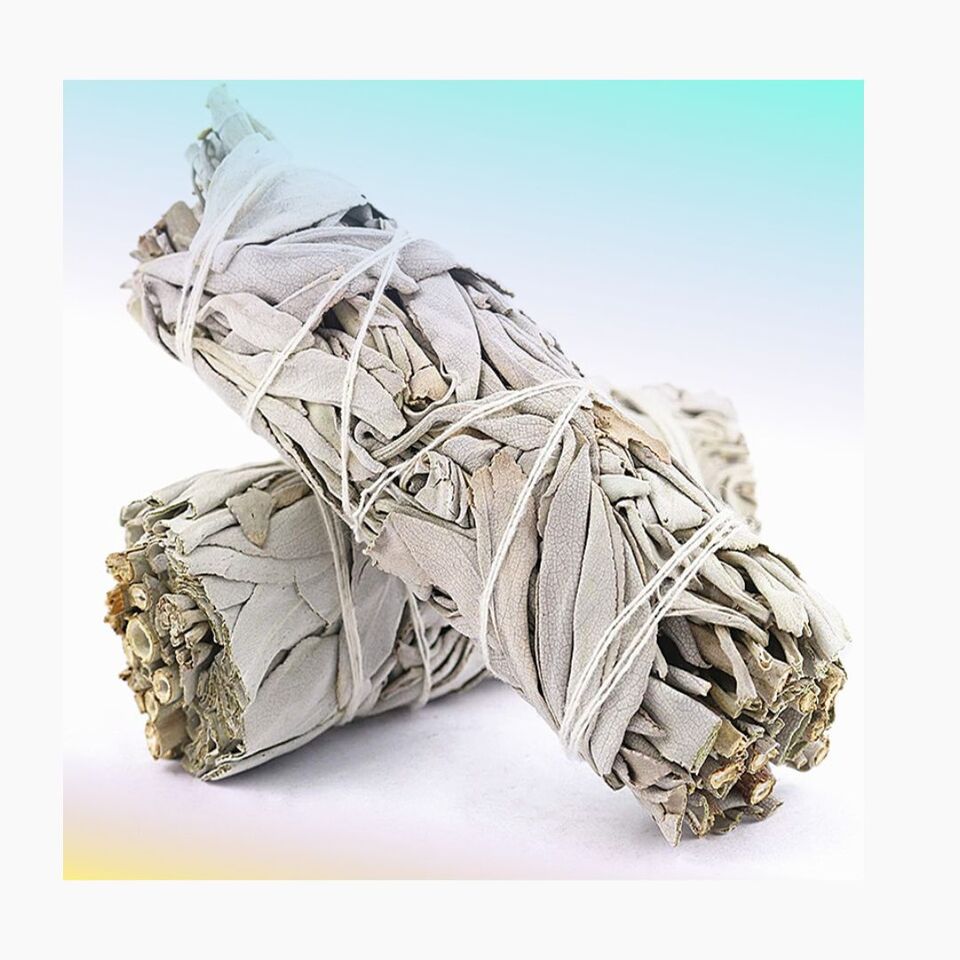 White Sage Smudge Stick Medium (5-6 inches)