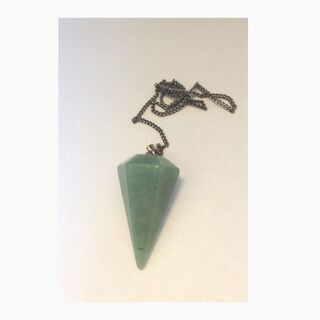 Green Aventurine Pendulum  6 sided